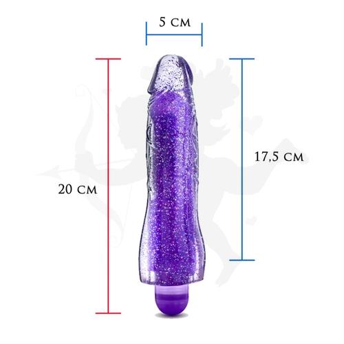 Vibrador con varias velocidades, Glitter y brillo 